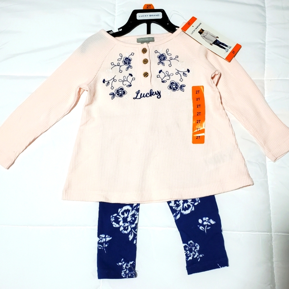 Lucky Brand Girls 2 Piece Set Various Sizes